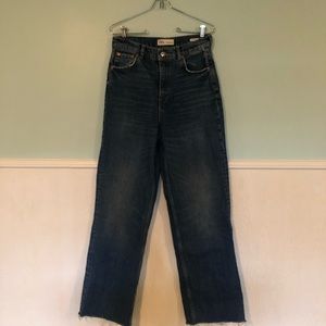 Zara Super High Waisted Jeans - 90s Full Length